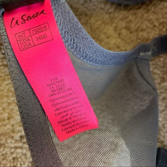 La Senza So Free lace bra Sz 34DD mauve - Picture 7 of 8